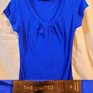 The Limited - gathered v-neck top